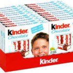 Kinder Milk Chocolate Bars - 50g - Pack of 20