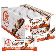 Kinder Bueno Milk And Hazelnut Chocolate - 43 gram - 30 Count