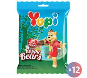 Yupi Gummy Happy Bears – 40 gm – 12 Pieces