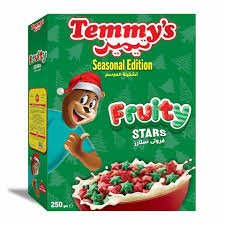Temmy's Fruity Star Breakfast Cereal - 250 gram