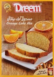 Dreem Orange Flavour Cake Mix - 400 grams