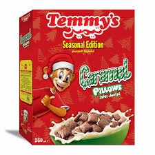 Temmy's Caramel Pillows Breakfast Cereal - 250 gram