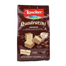 Loacker Quadratini Espresso Wafer – 110g
