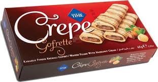 Time Crepe Wafer with Hazelnut Cream - 65 gram