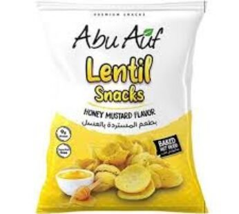 Abu Auf Lentil Snacks with Honey Mustard Flavour – 60 gm