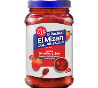 El Rashidi El Mizan Strawberry Jam jar – 700 grams