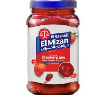 El Rashidi El Mizan Strawberry Jam jar – 340 grams