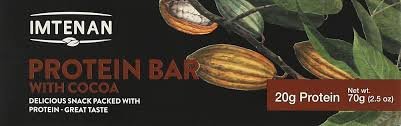 Imtenan Cacao Protein Bar - 70 Gram