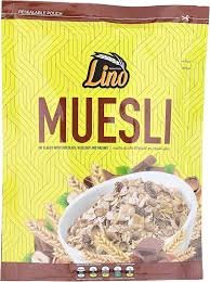 Lino Muesli Oat Flakes with Chocolate Hazelnut and Raisins Pouch- 375 gram