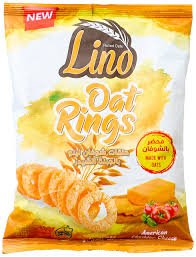 Lino Oat Rings with Cheddar Cheese - 60 gm