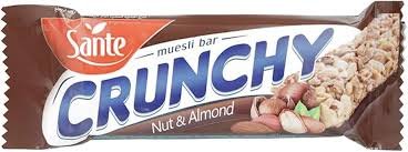 Sante Crunchy Muesli Bar Almond - 40 Gram Sante Crunchy Muesli Bar Almond - 40 Gram