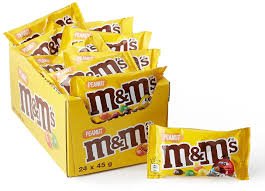 M&m's Peanut Chocolate - 45 grams - 24 Pieces
