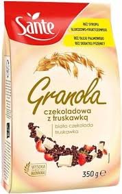 Sante Granola with Chocolate and Strawberry - 350 gram