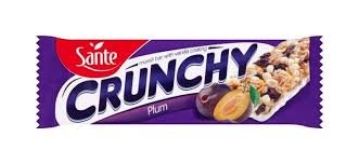 Sante Crunchy Plum Muesli Bar - 40 gram Sante Crunchy Plum Muesli Bar - 40 gram