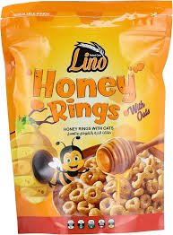 Lino Honey Rings with Oats Sachet - 250 grams