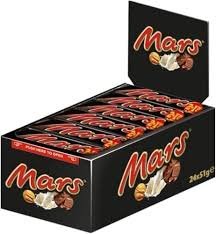 Mars Chocolate Bar - 51 Gram - 24 Pieces