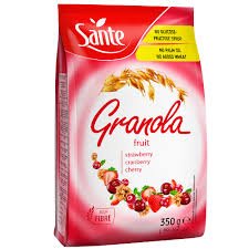 Sante Granola With Fruits Packet - 350 grams