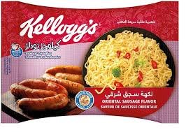 Kellogg's Oriental Sausage Flavour Noodles - 100 grams