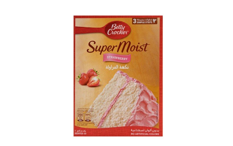 Betty Crocker Strawberry Cake Mix - 360g