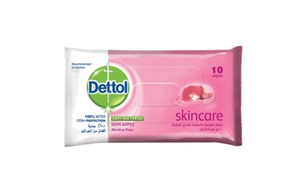 Dettol Sensitive Anti Bacterial Wipe-10P