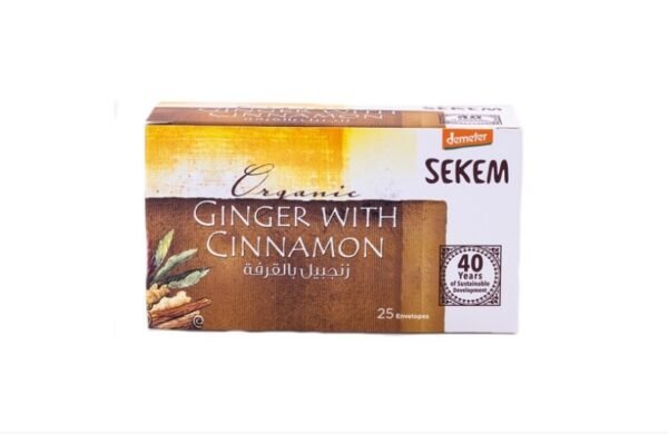 Sekem Ginger with Cinnamon Tea - 20 Bags