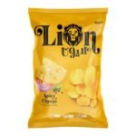 Lion Chips with Spicy Cheese - 65 gram