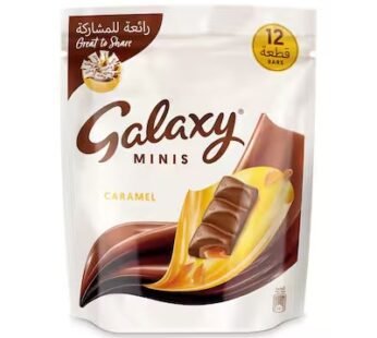 Galaxy Minis Caramel Chocolate – 182 gram – 12 Pieces