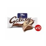 Galaxy Milk Chocolate - 36 gram - 12 Pieces