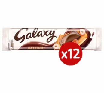Galaxy Hazelnut Chocolate – 36 gram – 12 Pieces