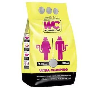 Wonder Cat Ultra-Clumping Cat Litter with Baby Powder Scent – 10 kg