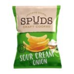 Spuds Sour Cream and Onion Chips – 45 gram