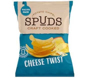 Spuds Potato Chips with Cheese Twist Flavor – 72 gram