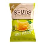 Spuds Craft Cooked Potato Chips - Lime Fusion Flavor - 72 gram