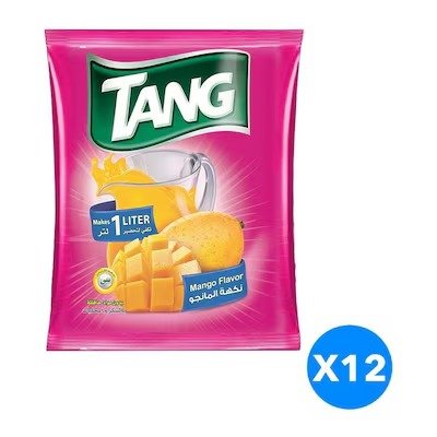 Tang Mango Flavoured Powder Drink - 25g - 12 Count
