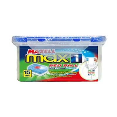 Maxell Magic Redball Dishwasher Tablets – 15 Tablets