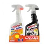 Maxell Magic Oven Cleaner - 500 ml + Tile & Shower Cleaner - 500 ml