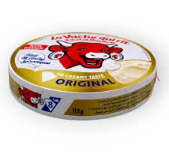 La Vache Qui Rit Triangle Cheese with Cheddar Flavor – 8 Pieces