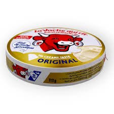 La Vache Qui Rit Triangle Cheese with Cheddar Flavor - 8 Pieces