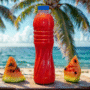 Fresh watermelon juice