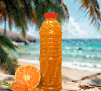 Fresh Orange with carrot juice