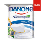 Danone Natural Yoghurt – 6pcs × 100g
