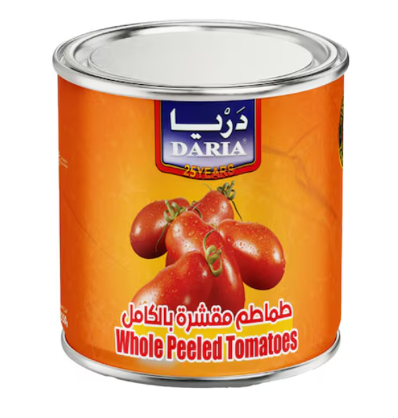Daria Whole Peeled Tomatoes – 400 Gm