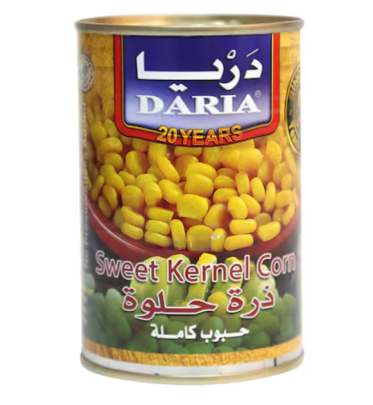 Daria Sweet Kernel Corn - 425 Gram