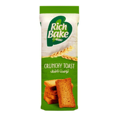 Rich Bake Plain Crunchy Toast - 170g