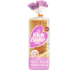 Rich Bake Toast W. Oats – 500g