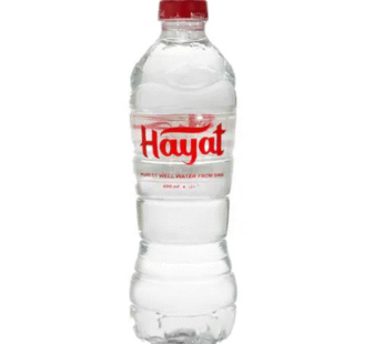 Hayat Natural Water – 600Ml