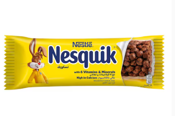 Nestle Nesquik Chocolate Cereal Bar - 25 gram Nestle Nesquik Chocolate Cereal Bar - 25 gram