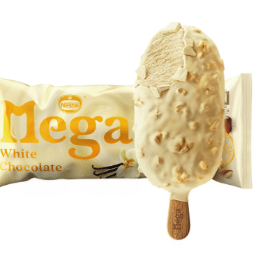 Nestlé Mega White Ice Cream - 95g