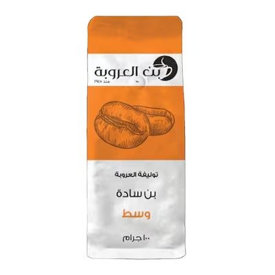 Orouba Medium Coffee with Cardamom - 100 gm