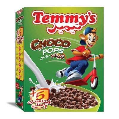 Temmy's Choco Pops Cereal - 25 gram